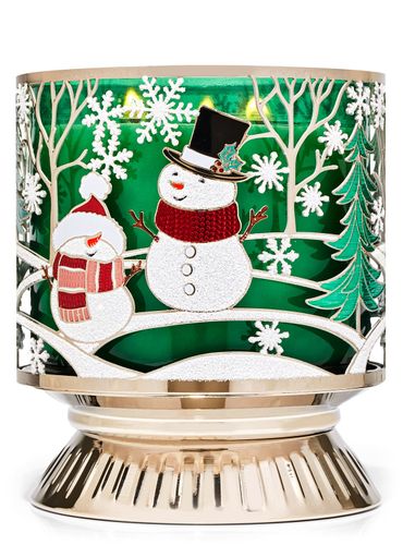 Happy Snowmen Scene