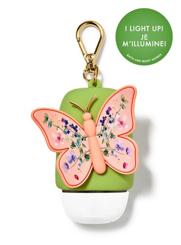 Light-up Pink Floral Butterfly
